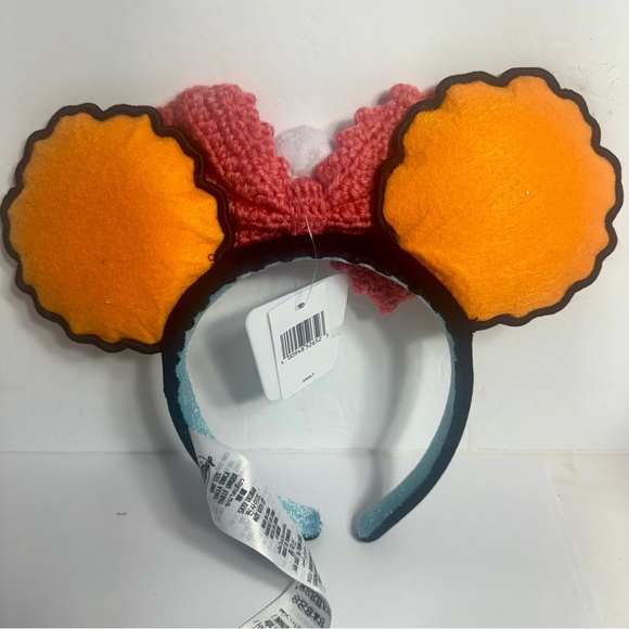 NWT. Disney Parks Coco Minnie Mouse Ear Headband with crochet bow and skull - Picture 6 of 10